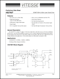 Click here to download VSC7927X Datasheet