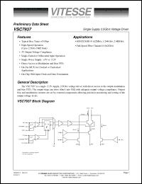 Click here to download VSC7937X Datasheet