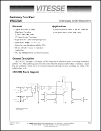 Click here to download VSC7937KJ Datasheet