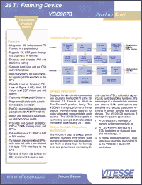 Click here to download VSC9670 Datasheet