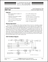 Click here to download VSC7133 Datasheet