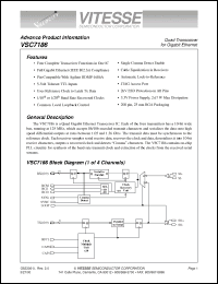 Click here to download VSC7186 Datasheet