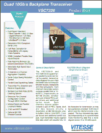 Click here to download VSC7226 Datasheet