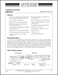 Click here to download VSC7212 Datasheet