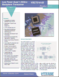 Click here to download VSC7216-02 Datasheet