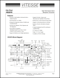Click here to download VSC870 Datasheet
