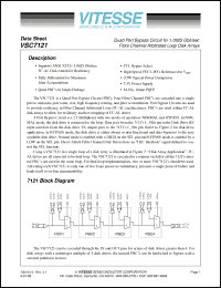 Click here to download VSC7121 Datasheet