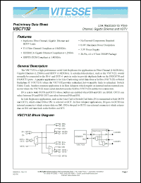 Click here to download VSC7132YB Datasheet