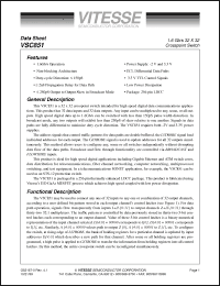 Click here to download VSC851 Datasheet