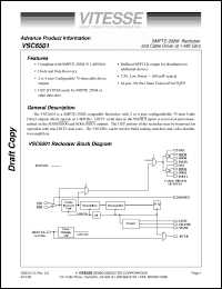 Click here to download VSC6501RC Datasheet