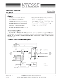 Click here to download VSC6424 Datasheet