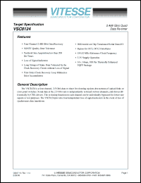 Click here to download VSC8124RE Datasheet