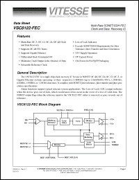 Click here to download VSC8122-FECQP Datasheet