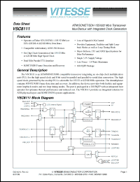 Click here to download VSC8111QB2 Datasheet