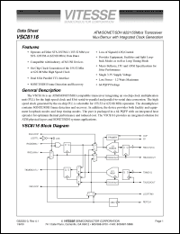 Click here to download VSC8116 Datasheet