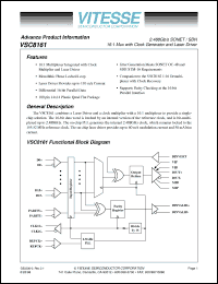 Click here to download VSC8161 Datasheet