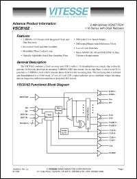 Click here to download VSC8162 Datasheet
