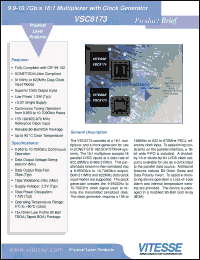 Click here to download VSC8173 Datasheet