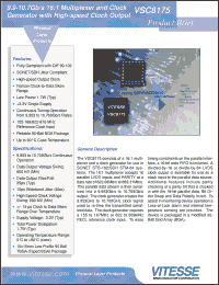 Click here to download VSC8175 Datasheet