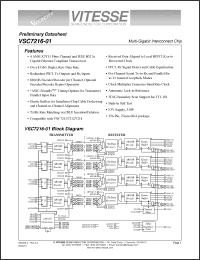 Click here to download VSC7216-01 Datasheet