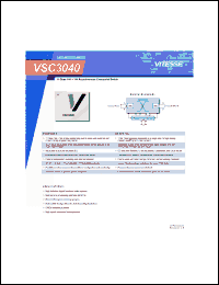 Click here to download VSC3040 Datasheet