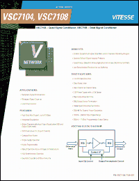 Click here to download VSC7104 Datasheet
