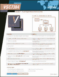 Click here to download VSC7384 Datasheet