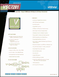 Click here to download VSC7281 Datasheet