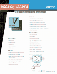 Click here to download VSC3008 Datasheet
