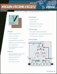 Click here to download VSC3208 Datasheet