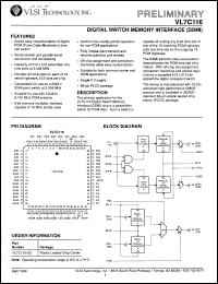 Click here to download VL7C116QC Datasheet