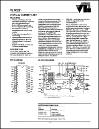 Click here to download VL7C211PC Datasheet
