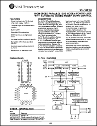 Click here to download VL7C413PC Datasheet
