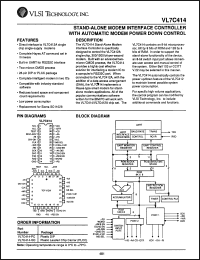 Click here to download VL7C414PC Datasheet