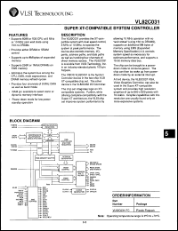 Click here to download VL82C031FC Datasheet