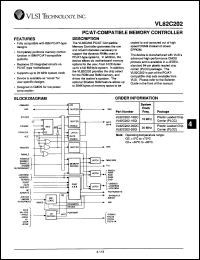 Click here to download VL82C202-16QC Datasheet