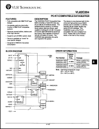Click here to download VL82C204-20QC Datasheet