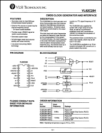 Click here to download VL82C284-08PC Datasheet
