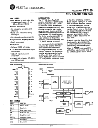 Click here to download VT7150-25SC Datasheet
