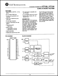 Click here to download VT7154-25QC Datasheet