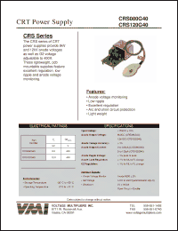 Click here to download CRS080G40 Datasheet