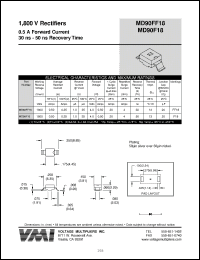 Click here to download MD90F18 Datasheet