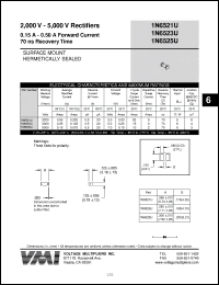 Click here to download 1N6521U Datasheet