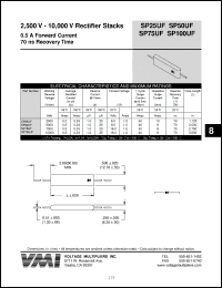Click here to download SP100UF Datasheet