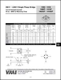 Click here to download 1410UF Datasheet
