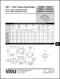 Click here to download LTI1402FT Datasheet