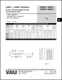 Click here to download 1N6529 Datasheet