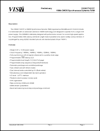 Click here to download VG3617161DT-6 Datasheet