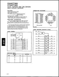 Click here to download V74ACT466DL Datasheet