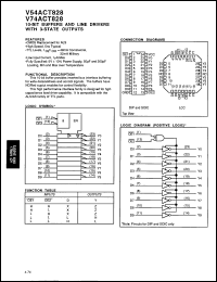 Click here to download V54ACT828DL Datasheet